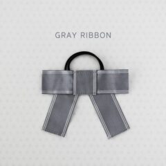 GRAY RIBBON ヘアゴム