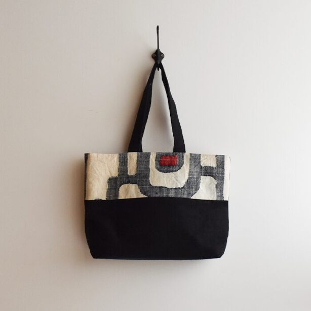 kimono ヴィンテージ帯 トートバッグ【紋様柄】